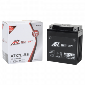 エーゼット WR250R バッテリー AZバッテリー ATX7L-BS AZ MCバッテリー 液入充電済 AZバッテリー atx7l-bs